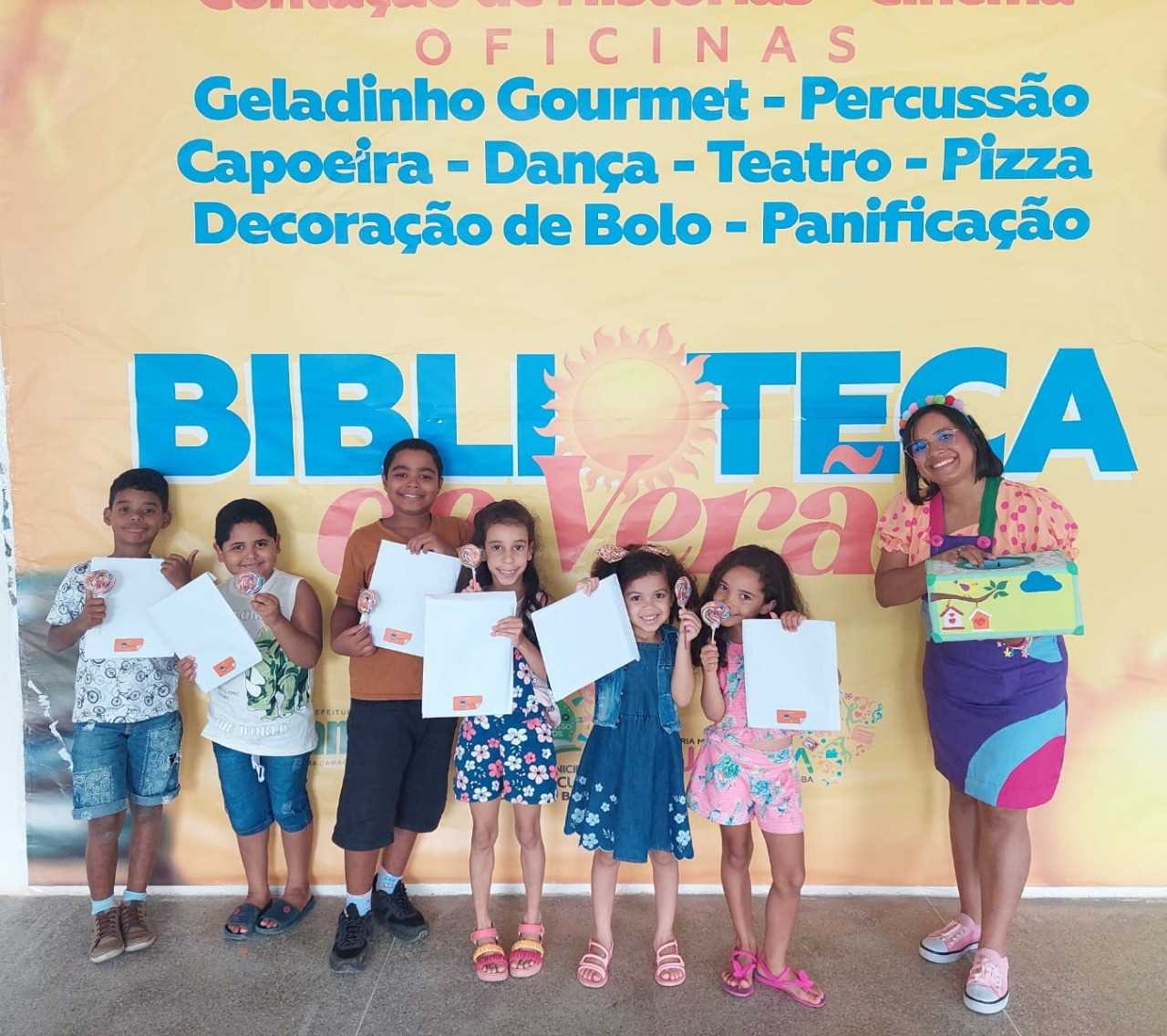 Camacã: Começou o Projeto Biblioteca de Verão